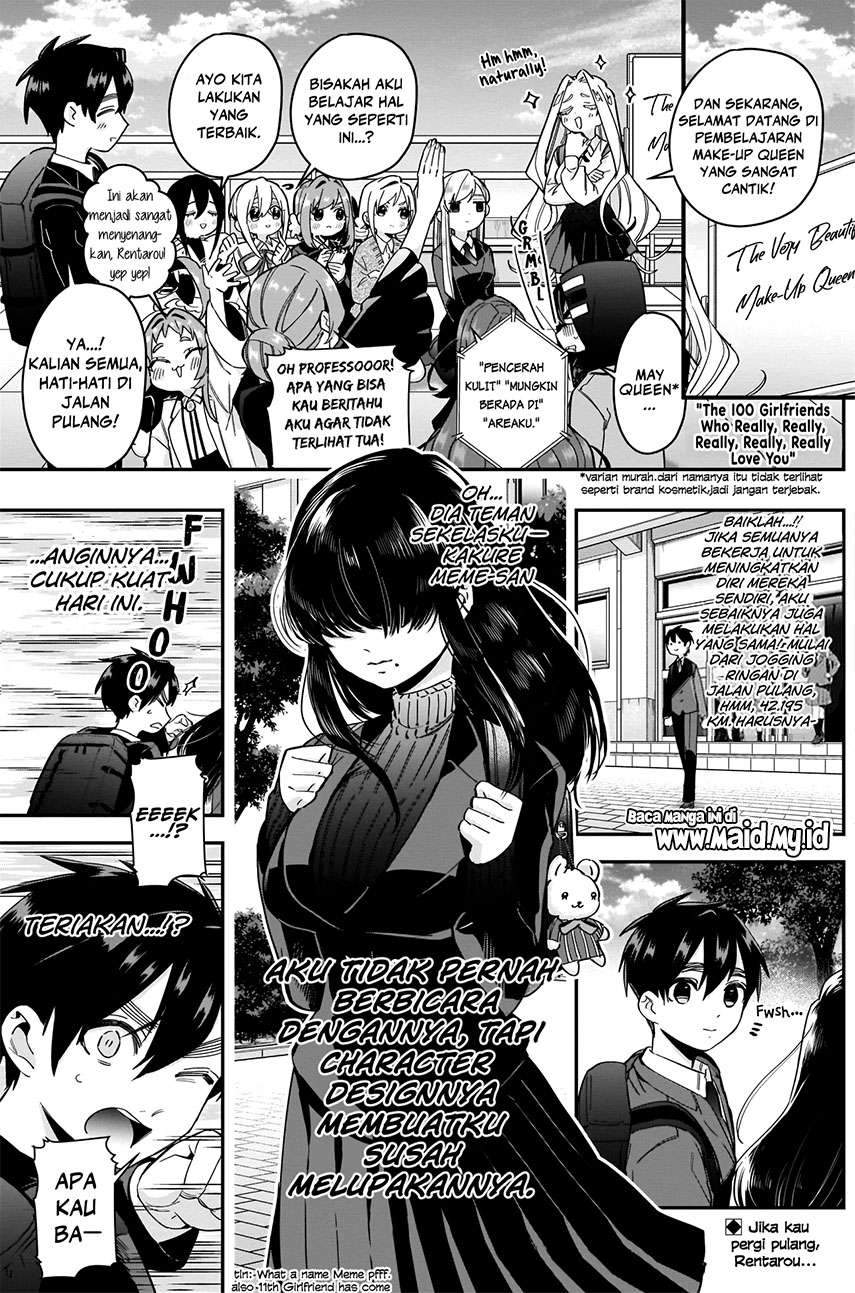 Kimi no Koto ga Dai Dai Dai Dai Daisuki na 100-ri no Kanojo chapter 45